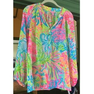 Lilly Pulitzer Elsa Top - Size Small